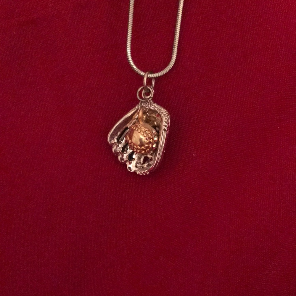 Softball Necklace